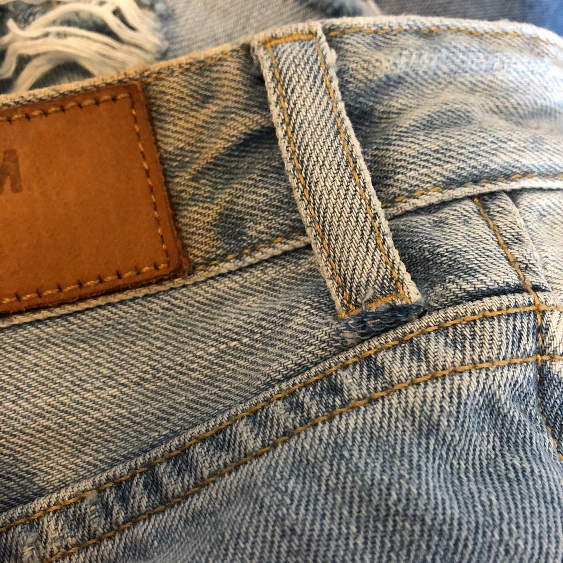 Ripped jeans shorts  - 91