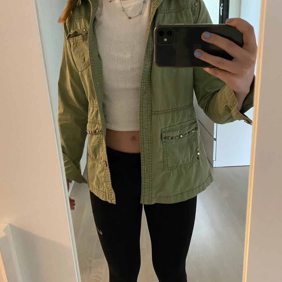 Grön jacka från Kappahl  - 90