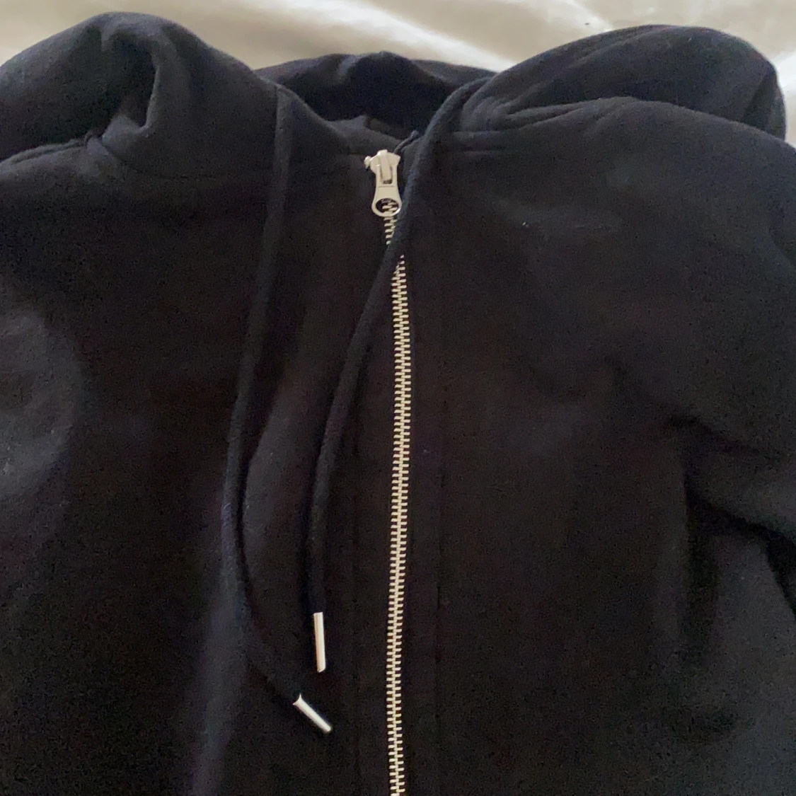 Hoddie med dragkedja  - 90