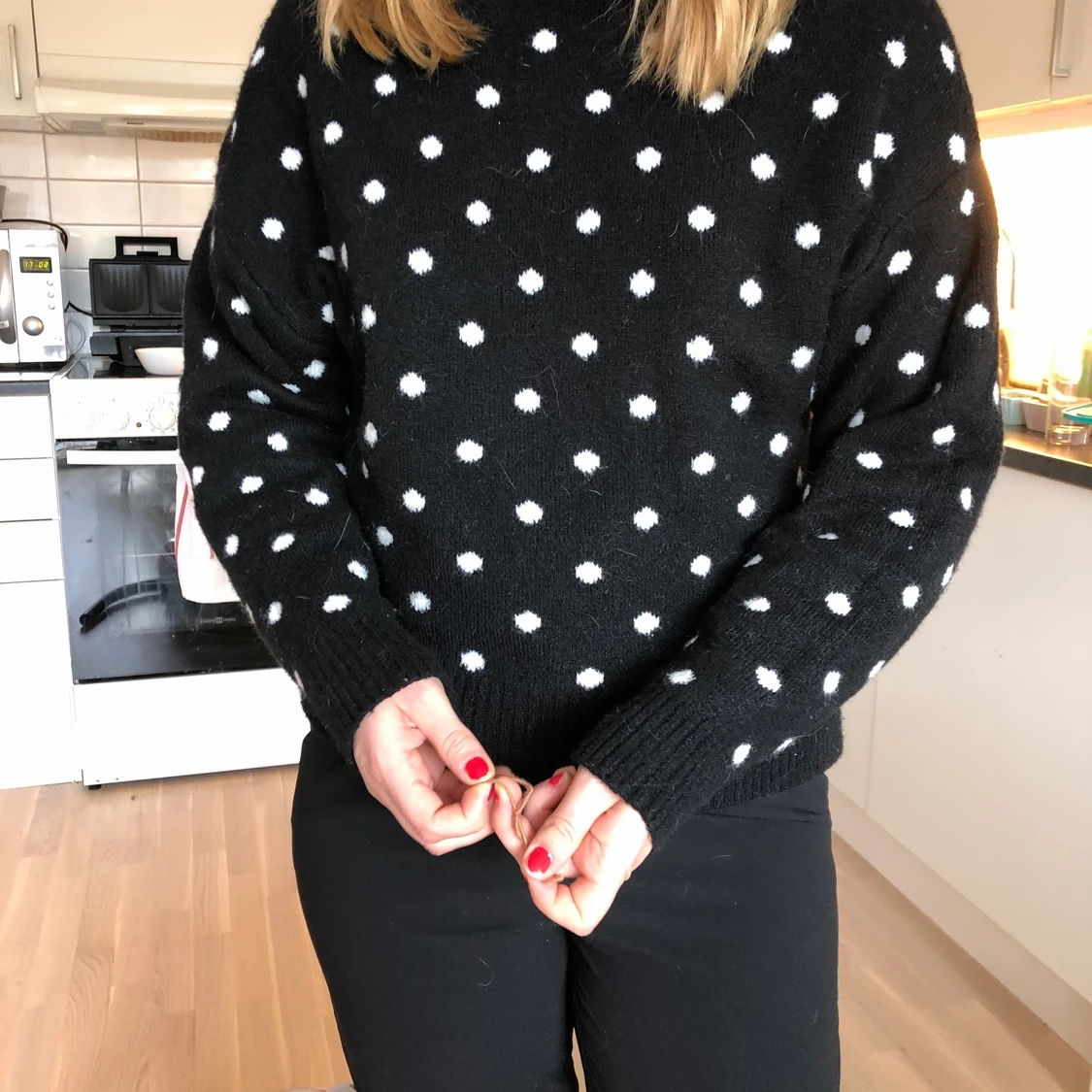 Stickad tröja  - 90