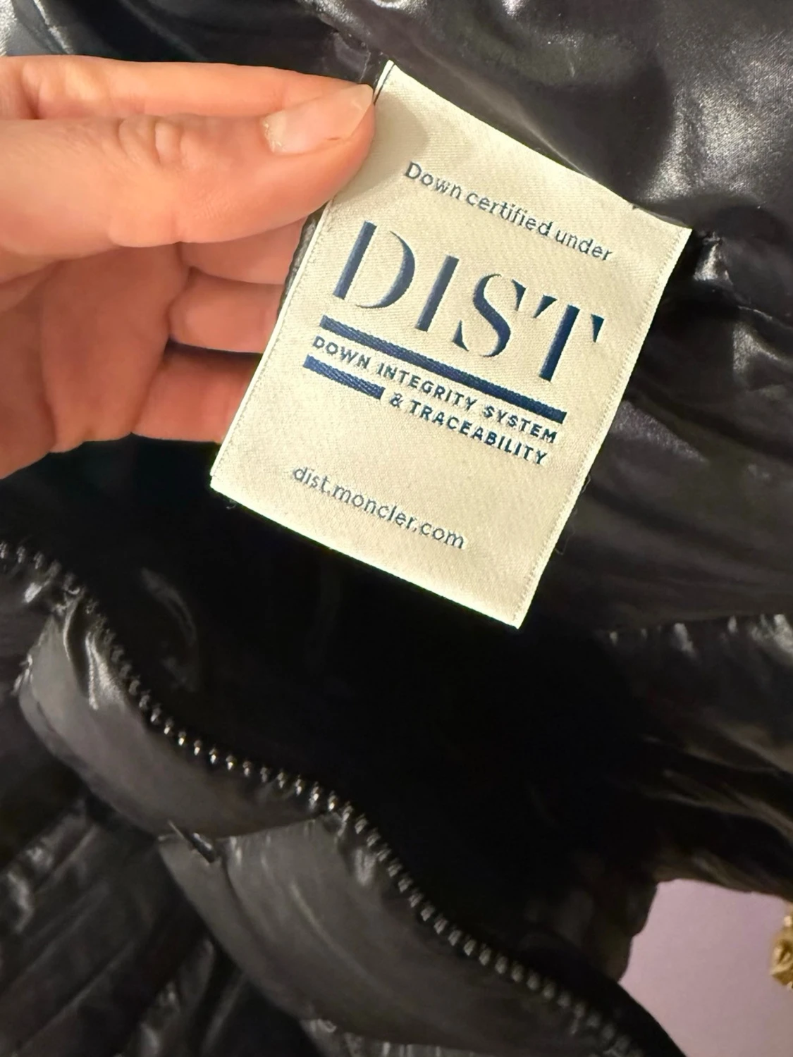 Svart dunjacka från Moncler - 5