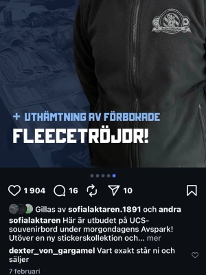 Säljer Sofialäktaren fleece - Inget bestämt pris så skriv till mig om ni e sugna och hur mycket ni tänker att betala 