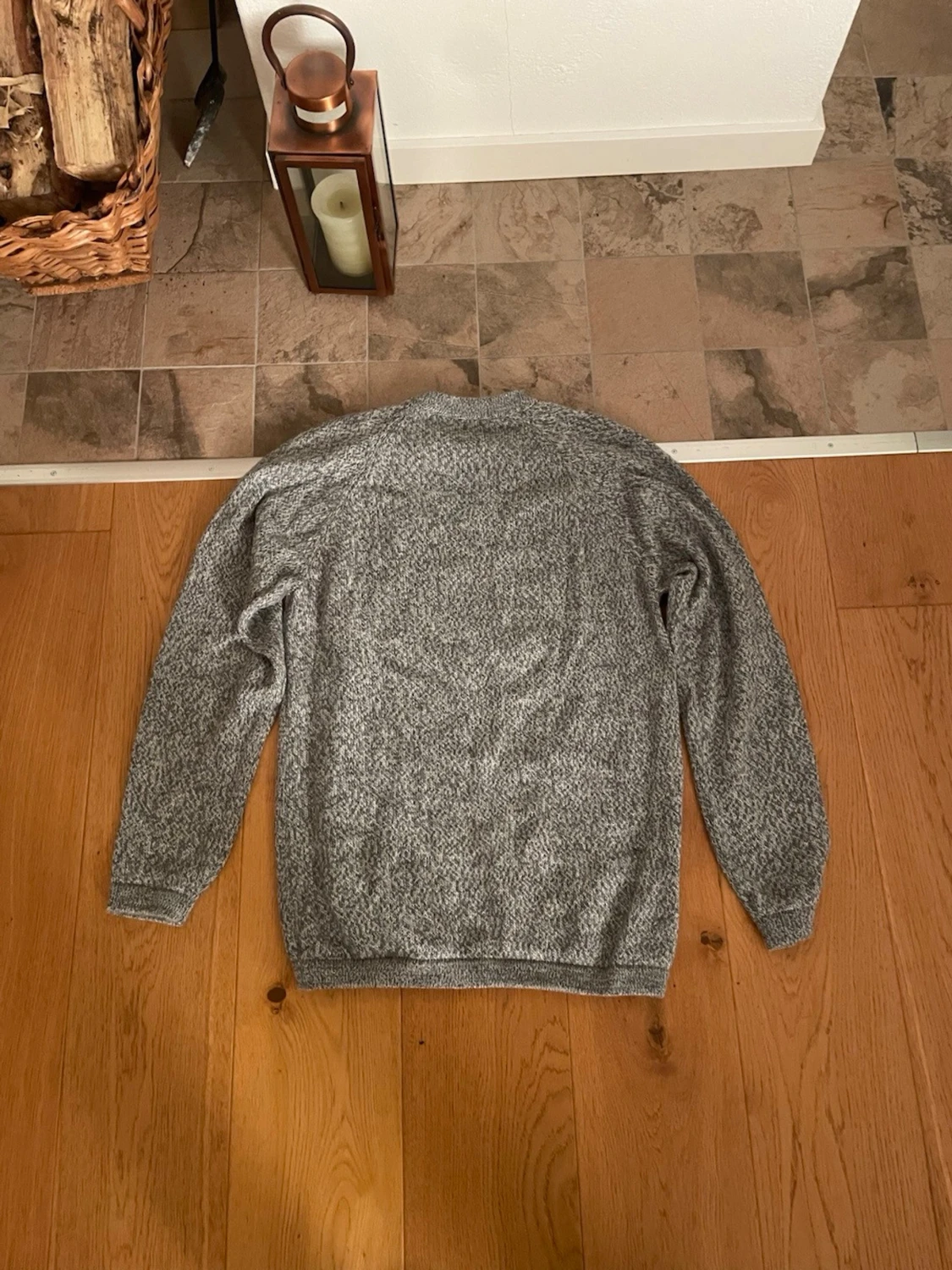 Stickad tröja alpacka - 2