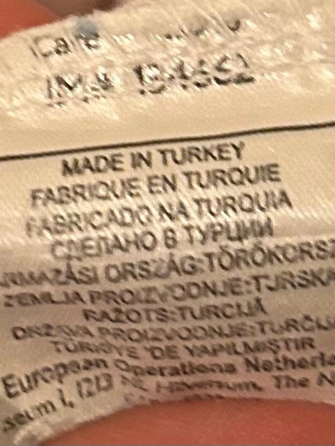 Randig vit piké från Nike - 3