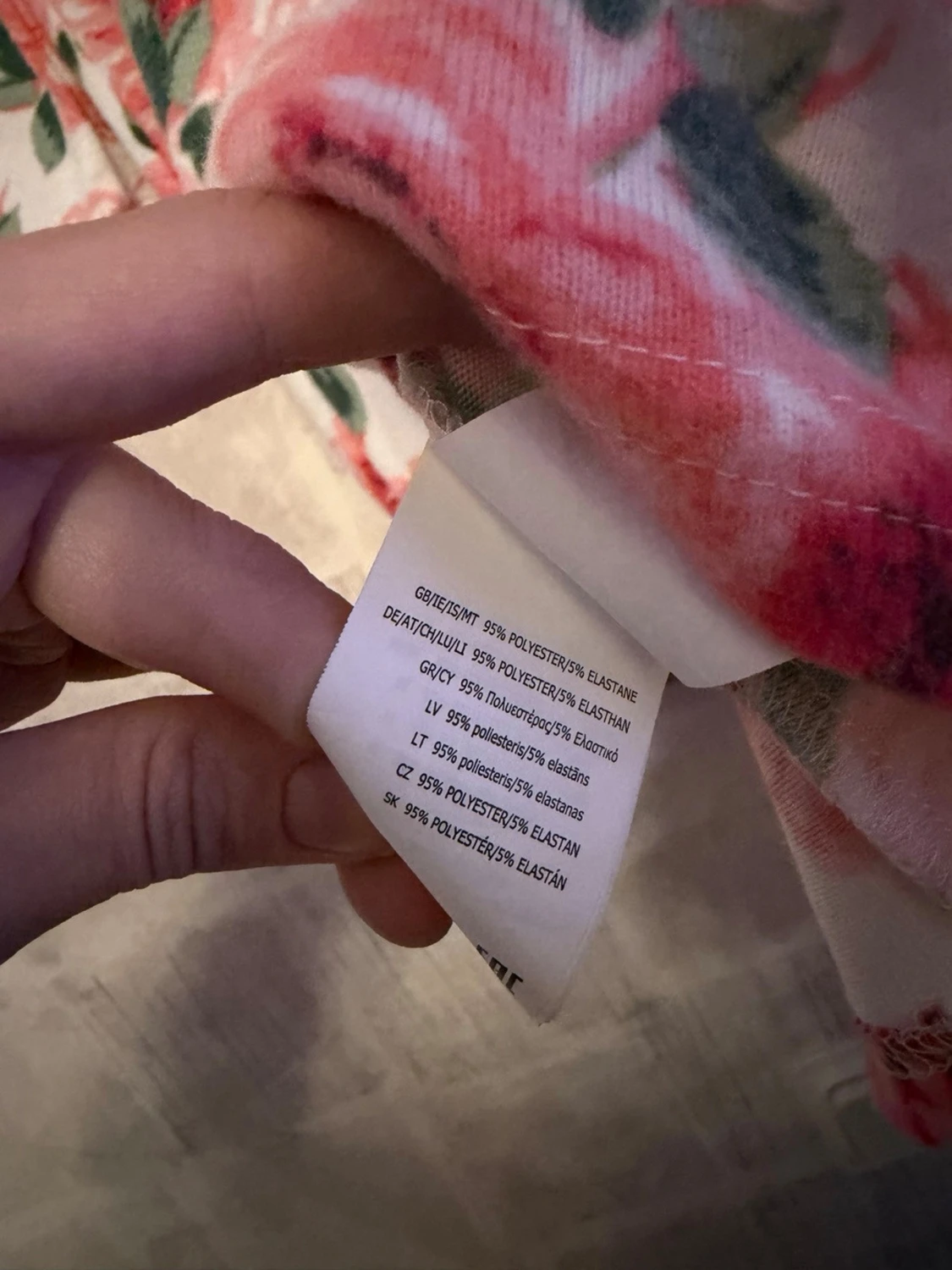 Blommig tröja, S - 2