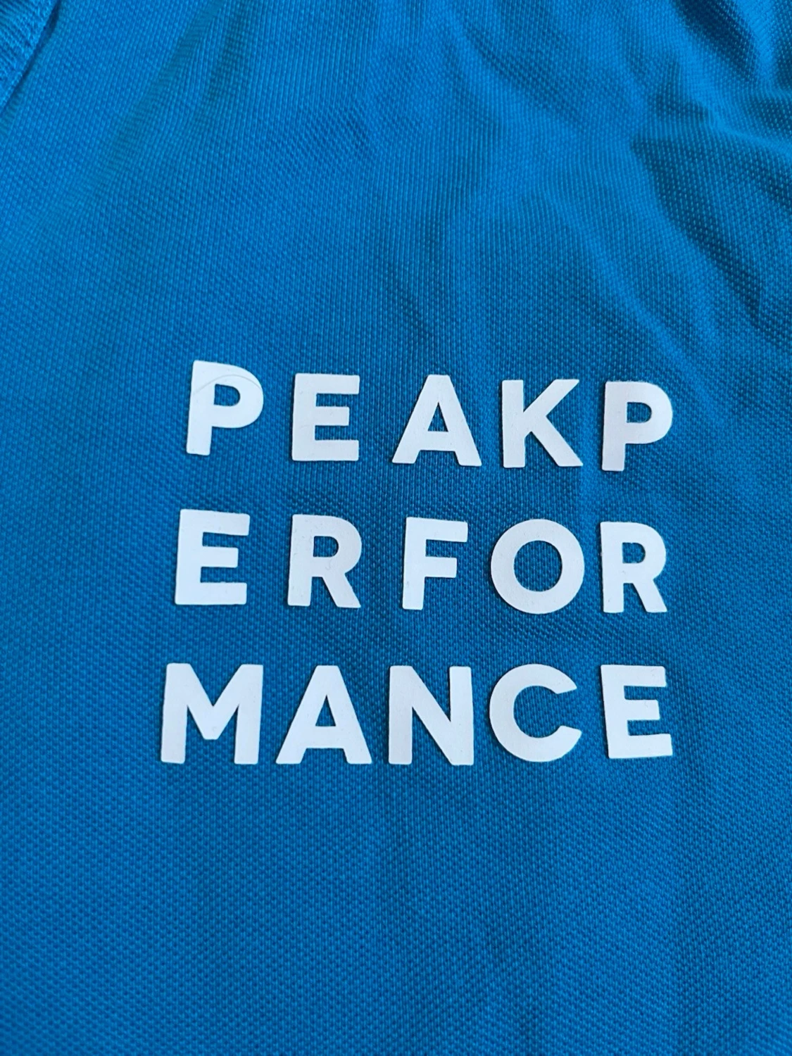 Blå Peak Performance t-shirt - 1