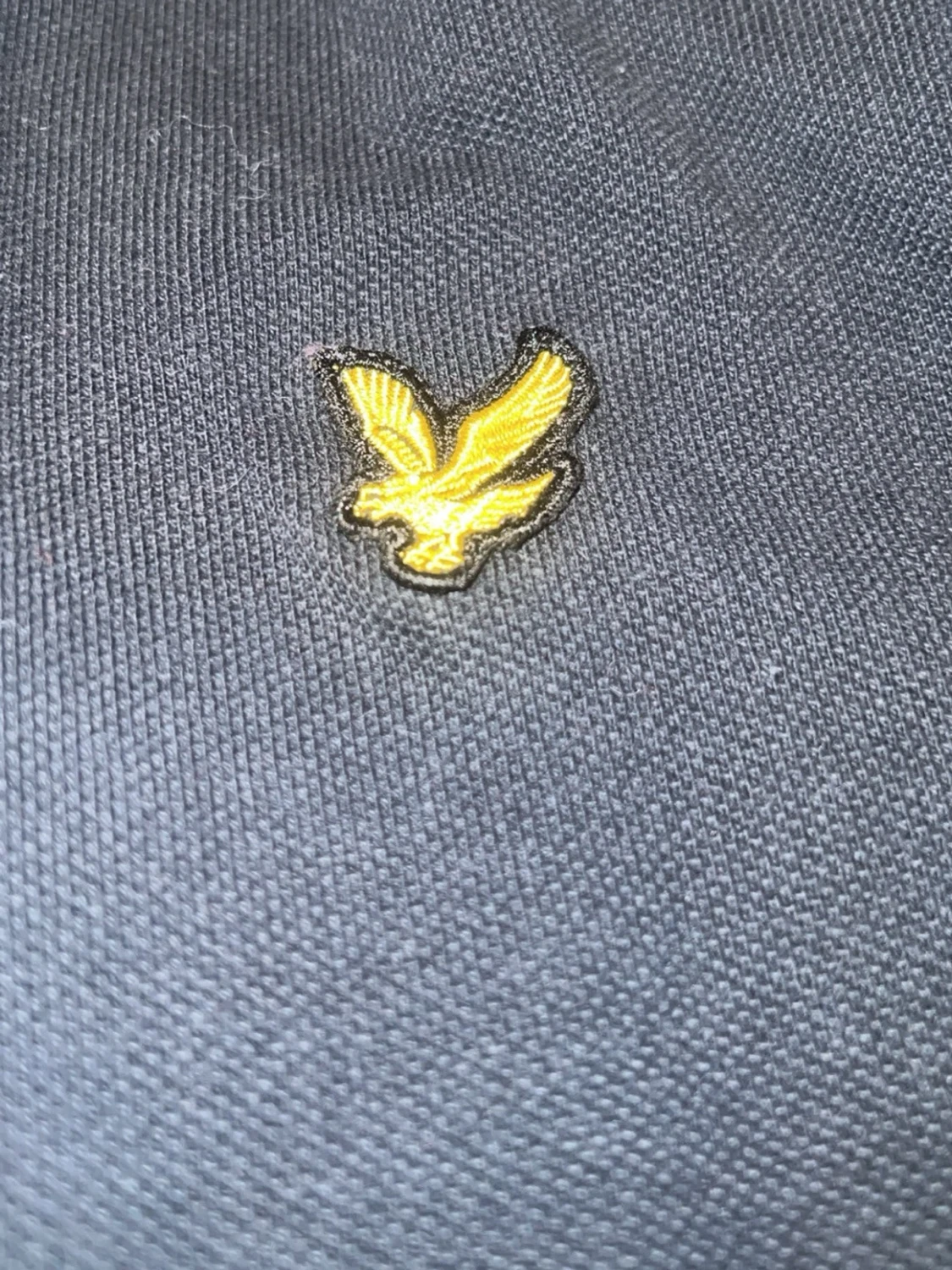 Blå pikétröja från Lyle & Scott - 2
