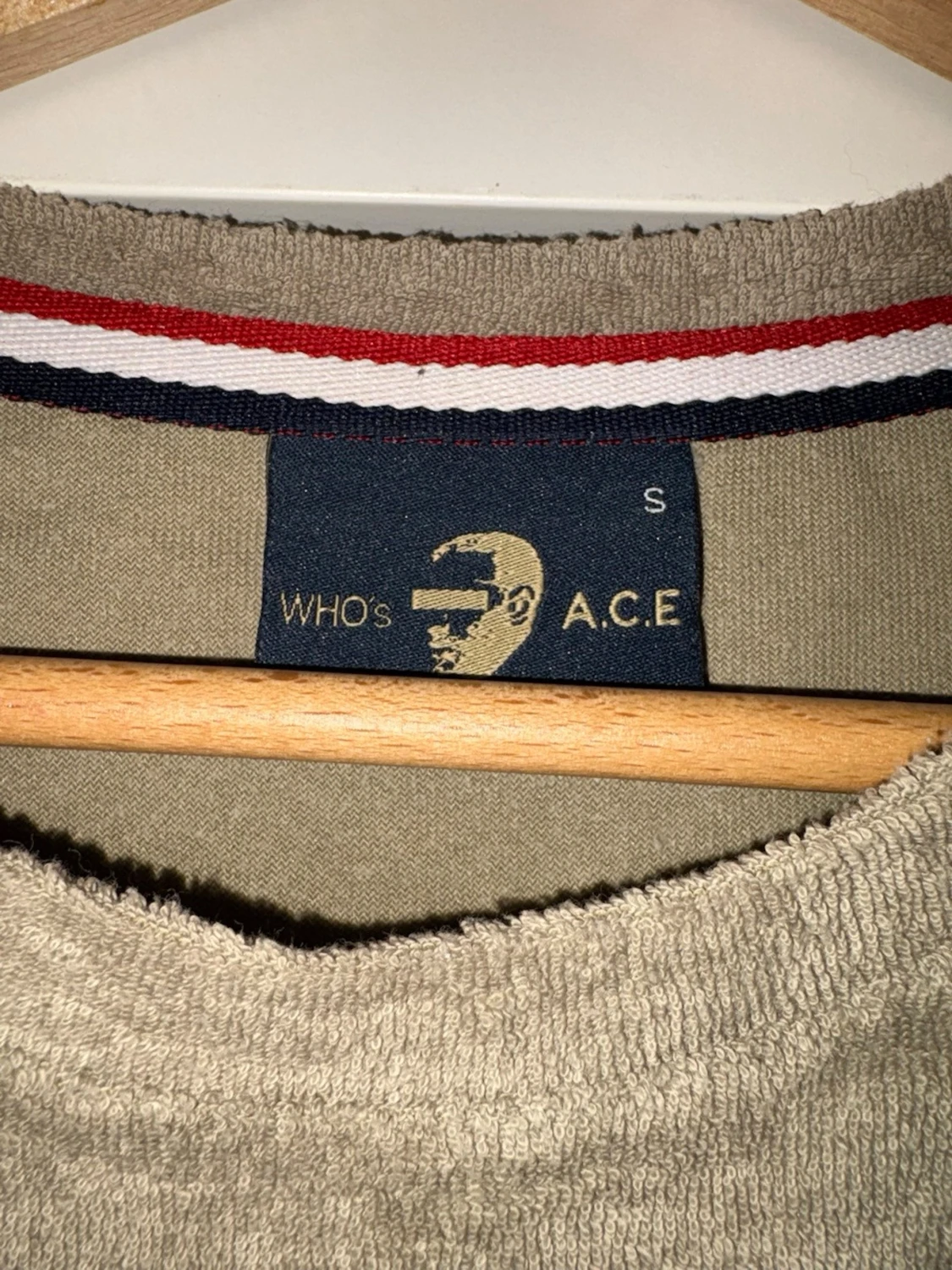 Beige frotté t-shirt från pace - 2