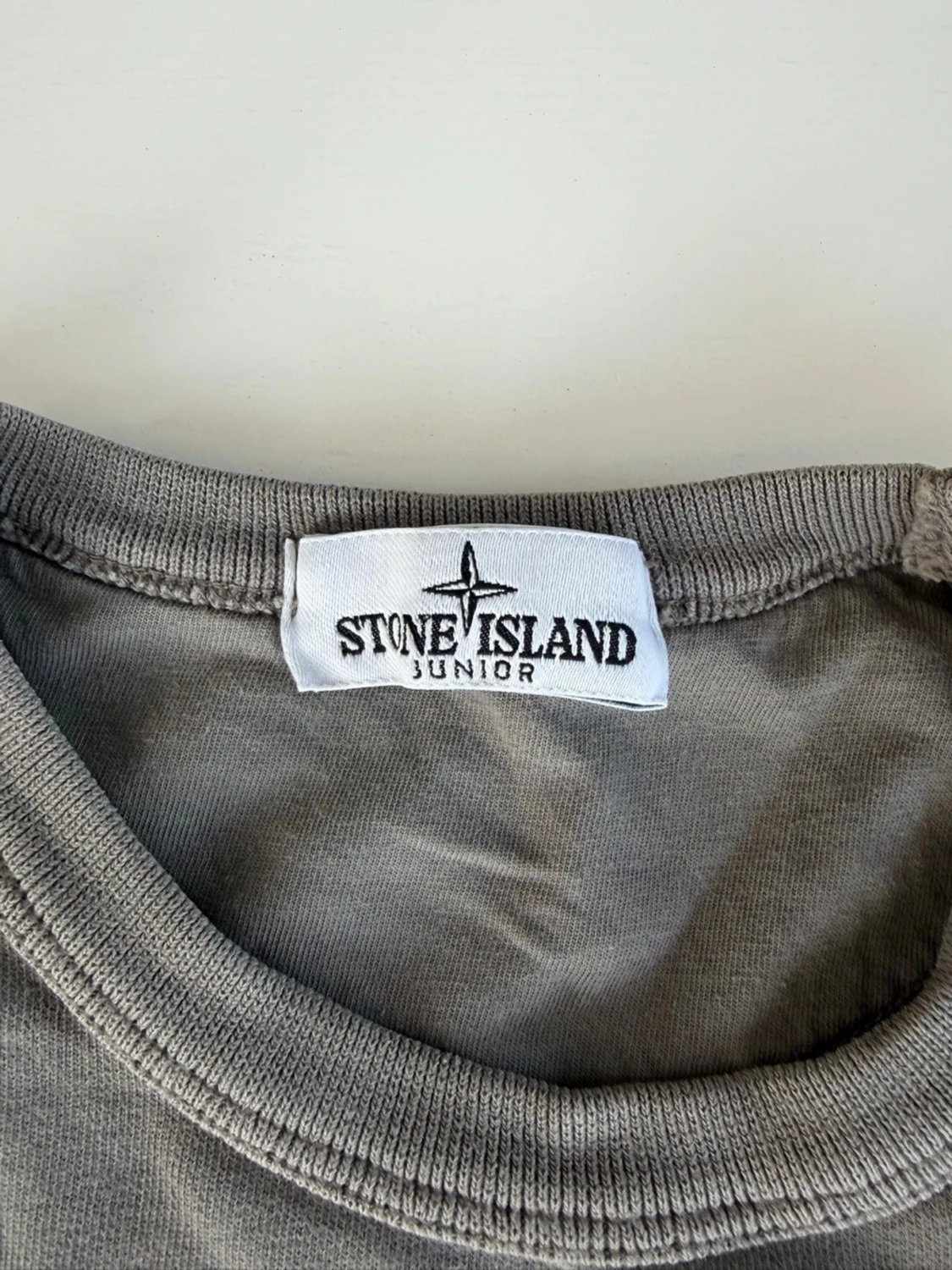 Grå sweatshirt från Stone Island Junior - 1