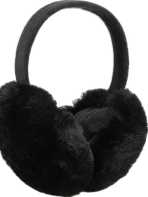 Oanvända Svarta fluffiga öronmuffar - Köpte men gillade inte de 