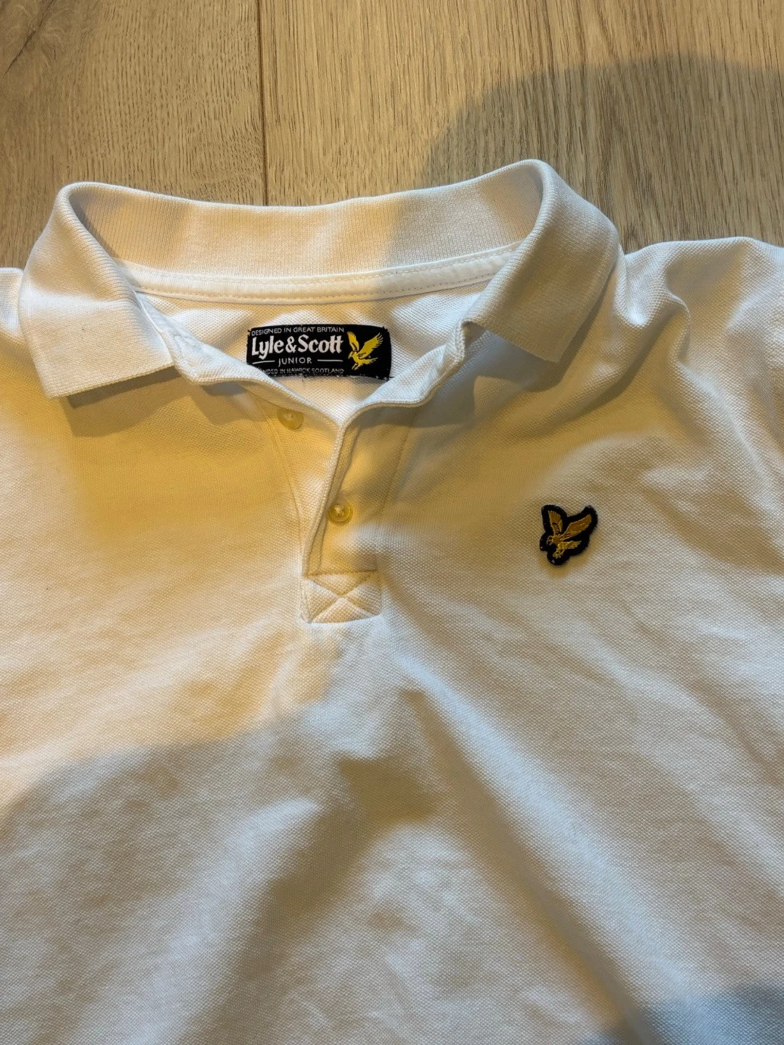 Vit piké från Lyle & Scott - 2