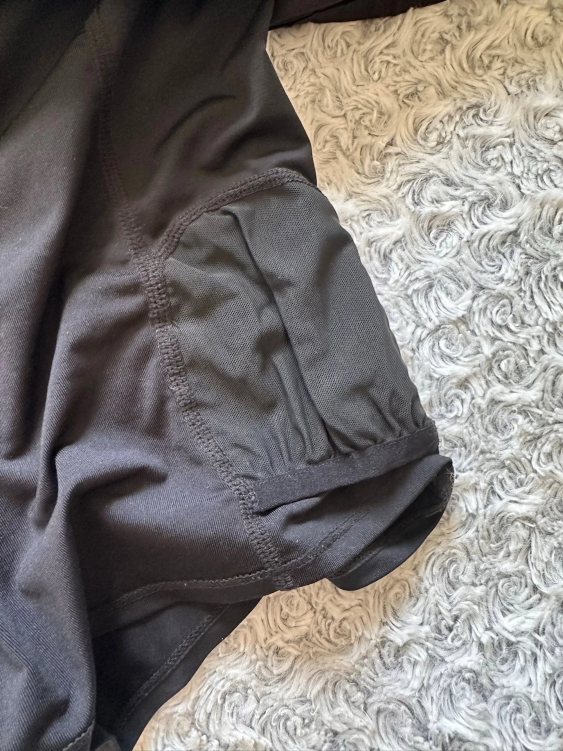 Svart plisserad skort - 1