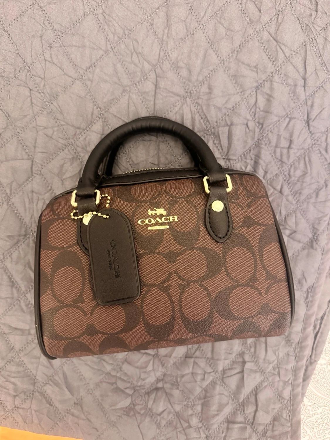 Brun handväska från Coach