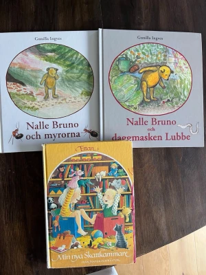 3st barnböcker  - 50kr styck 110kr för alla Super pris!