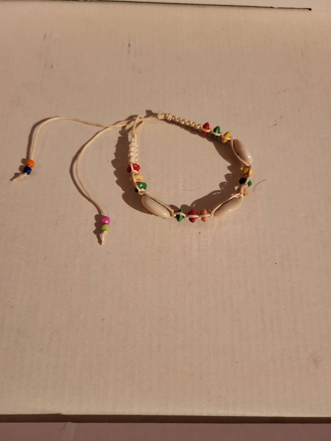 Vintage puka bracelet 