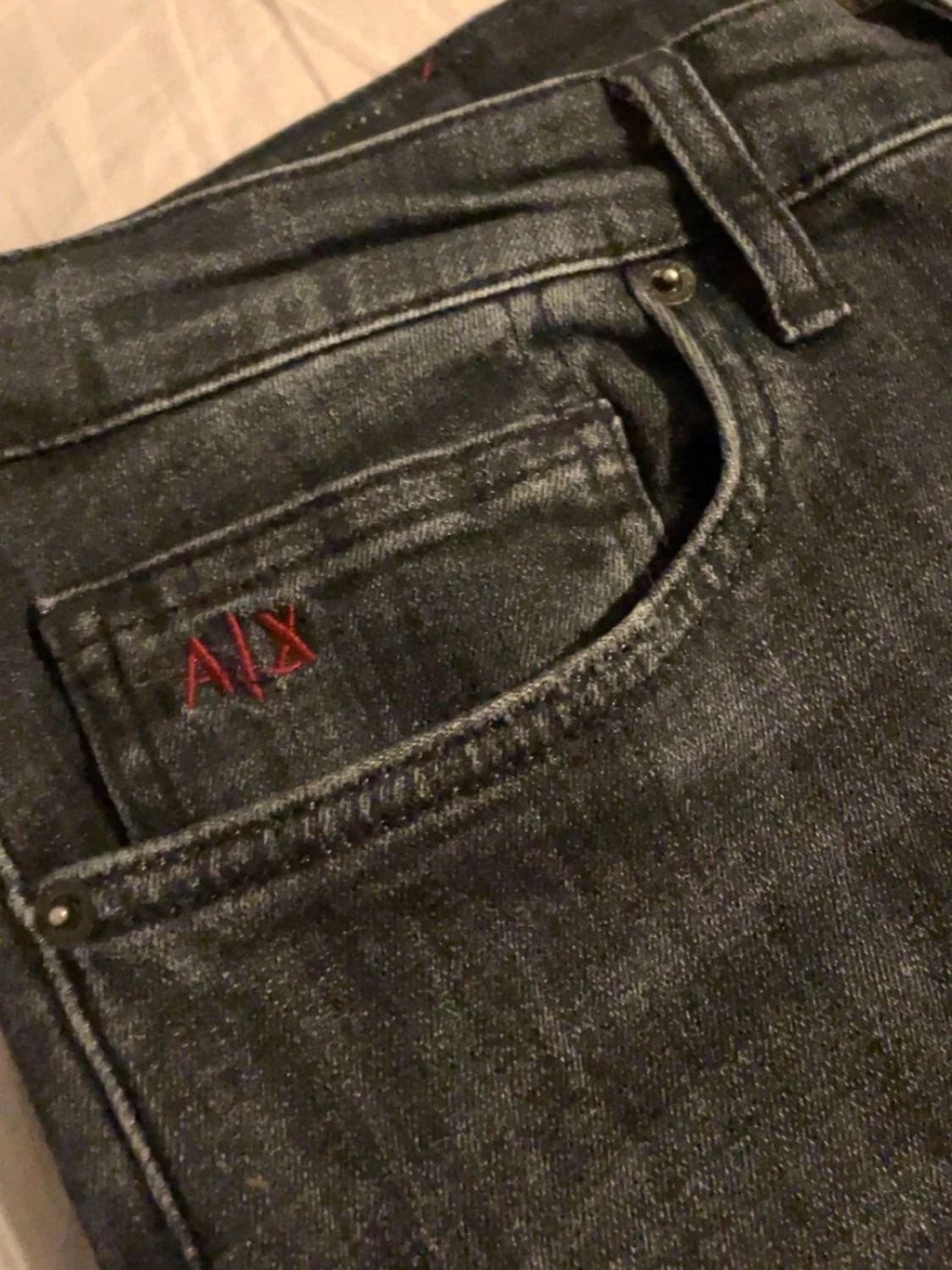 Svarta jeans från Armani Exchange - 1