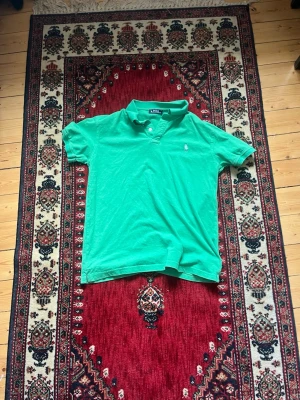 Grön polofrån Polo Ralph Lauren - Den är mörkare grön men det var konstigt ljus