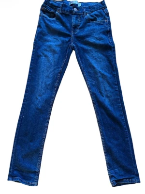 Blå Levi's skinny jeans - Snygga blå skinny jeans från Levis, Jeansen har normal midja och raka ben.