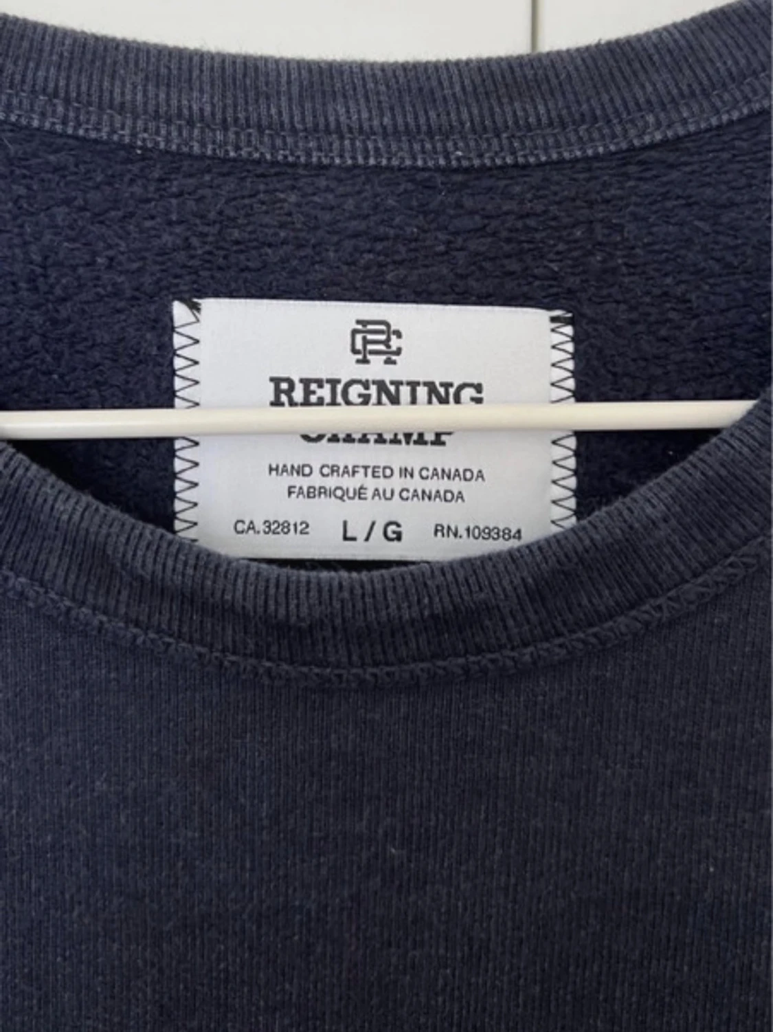 Svart stickad tröja från Reigning Champ - 2