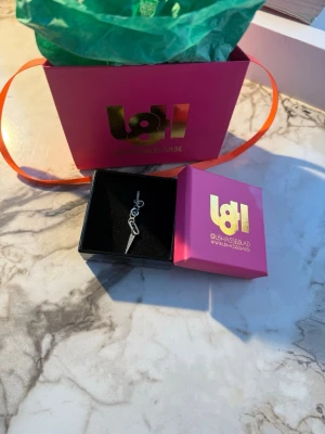 Silverörhänge från L8Hasselblad - Unikt silverörhänge från L8Hasselblad med kedjelänk och en spetsig hängande detalj. Snyggt och edgy smycke som levereras i original ask och påse. Köpt för 650 kr, men endast använts 1-2 ggr! 💕