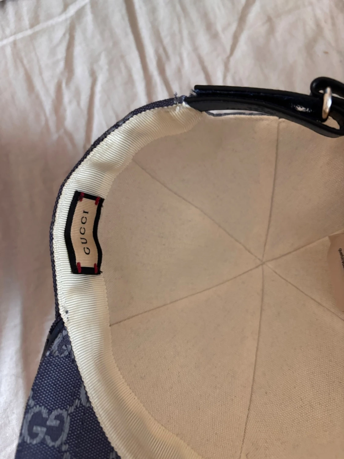 Blå GG-monogram keps från Gucci - 3