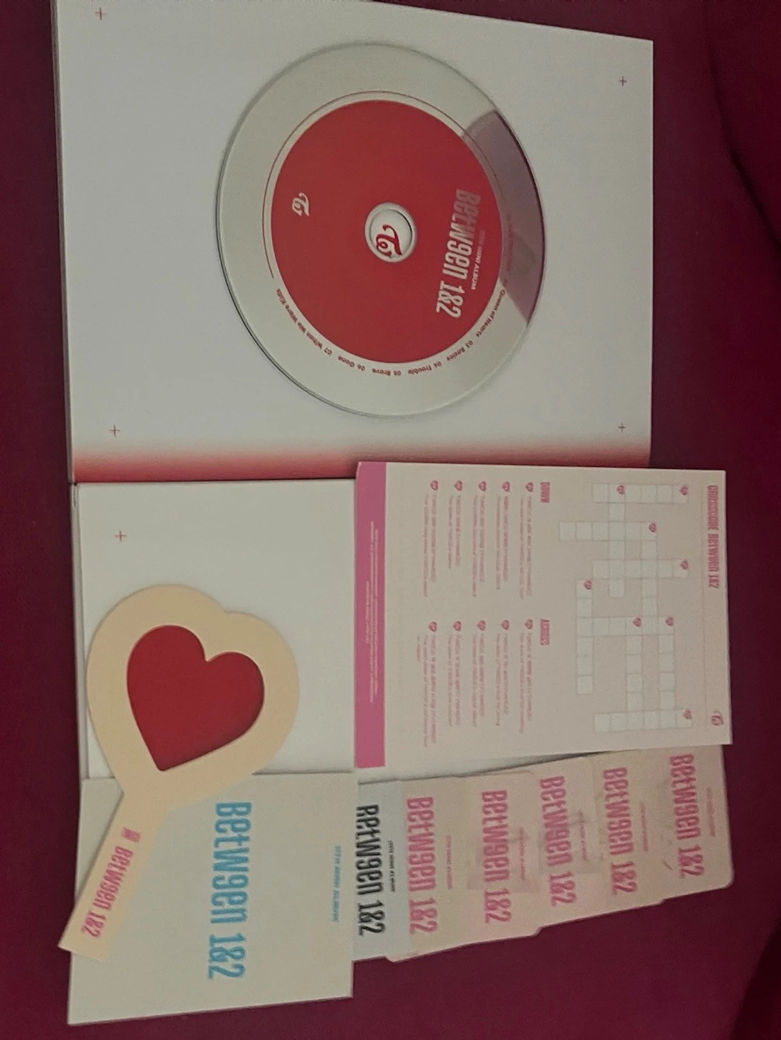 TWICE Between 1&2 Mini Album Bok - 5