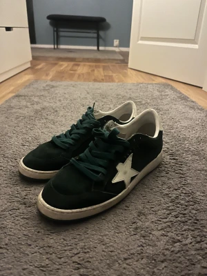 Golden Goose GRÖNA  - Riktigt snygga unika skor, materialet är mocka. Priset kan gå ner vid snabb affär.