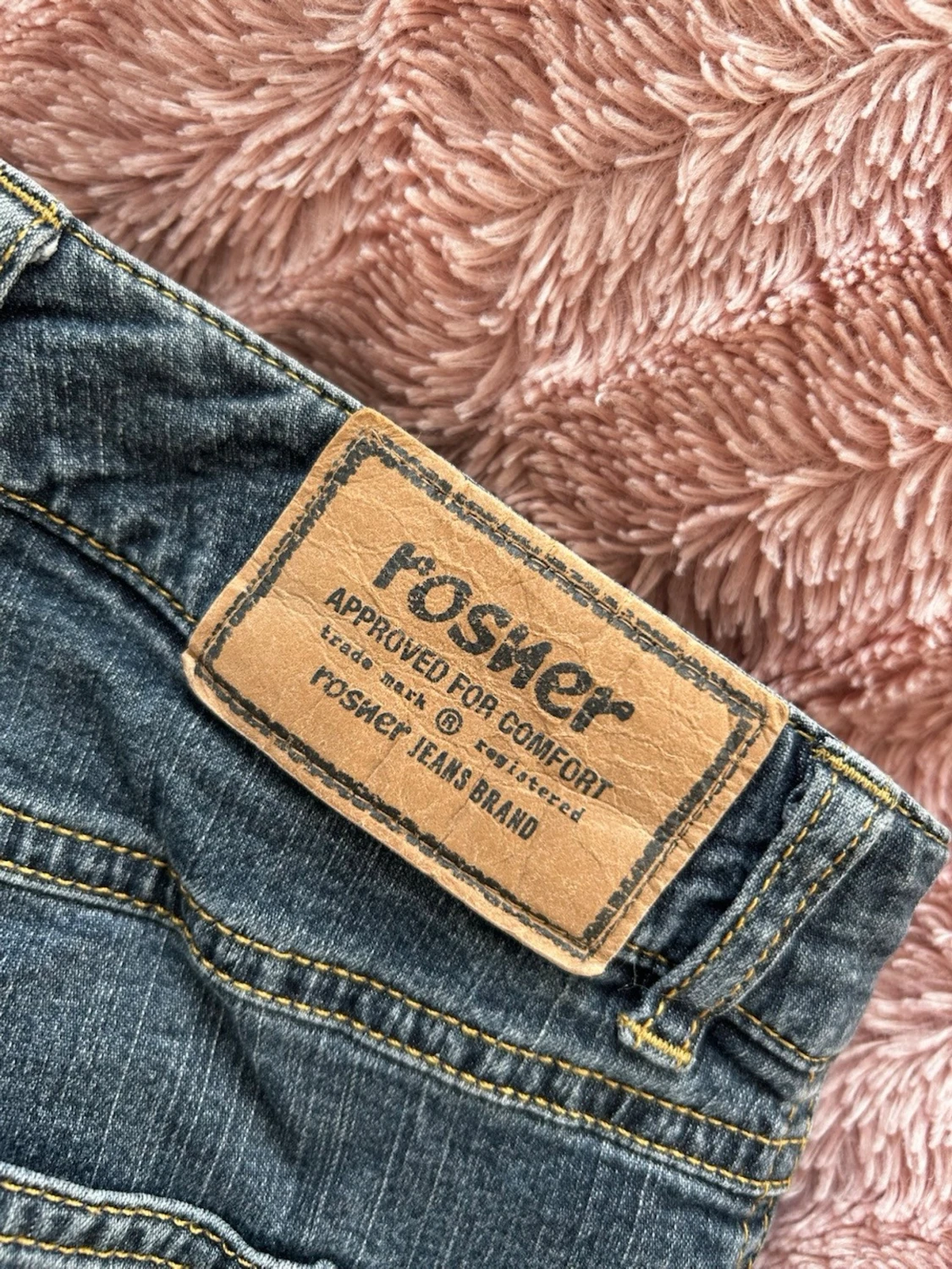 Bootcut jeans med snörning i sidan - 2