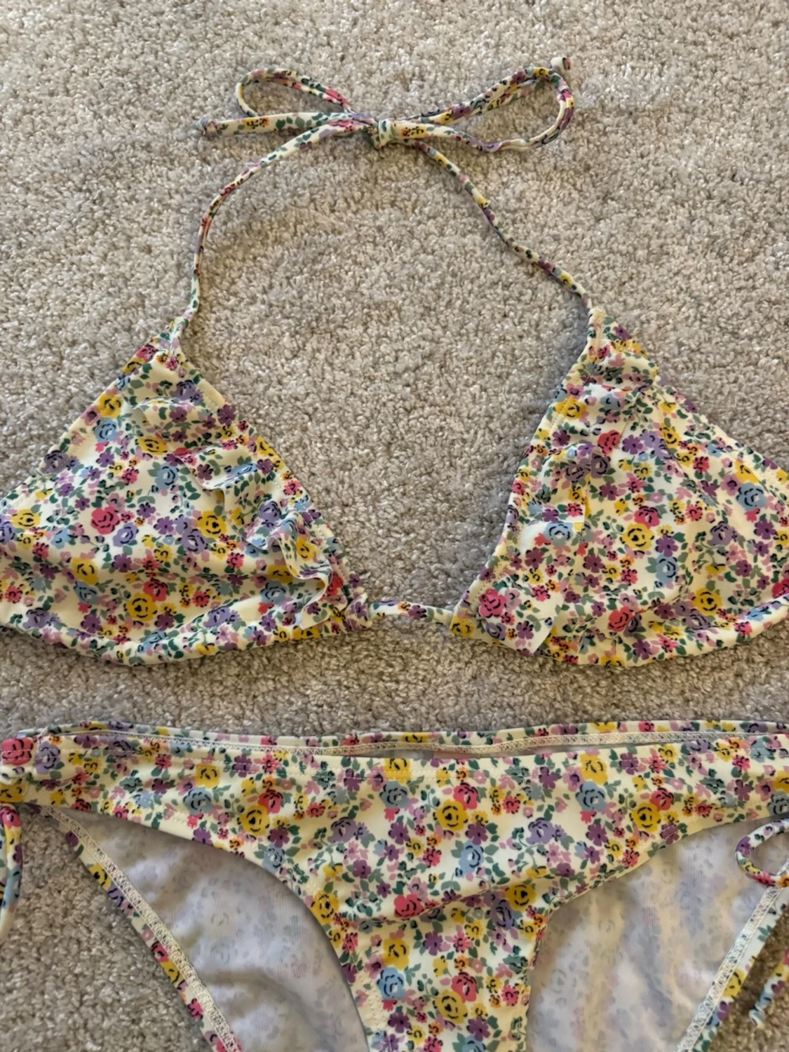 Blommig bikini  - 1