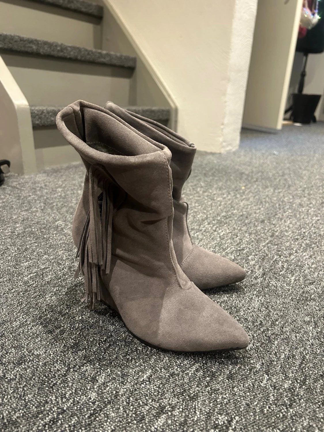 Boots med fransar  - 3