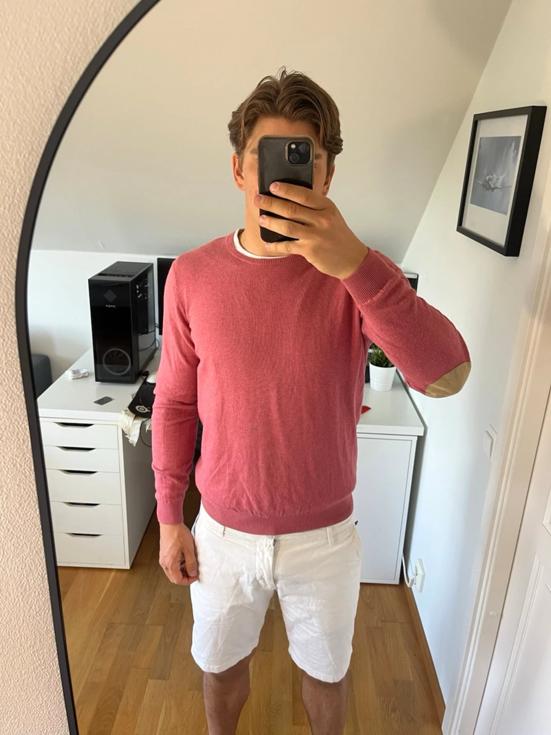 Rosa cashmereblandad tröja Hansen & Jacob - 1