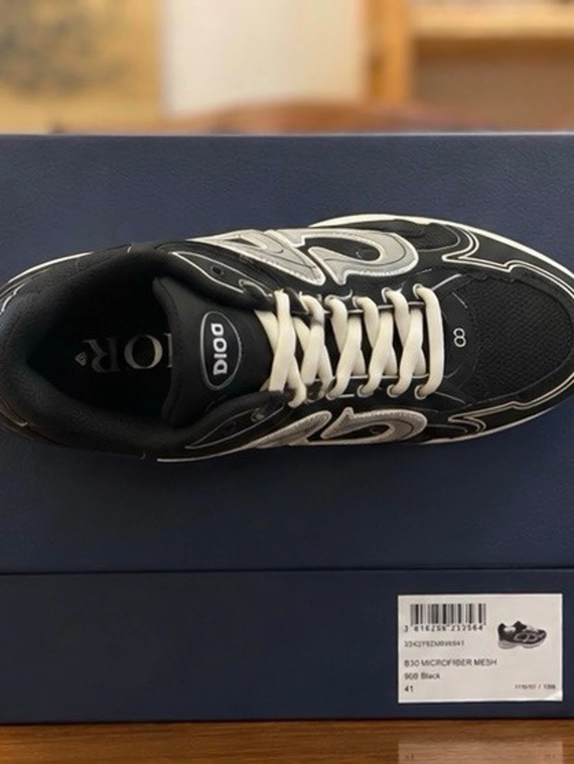 Dior B30 svarta sneakers - 2