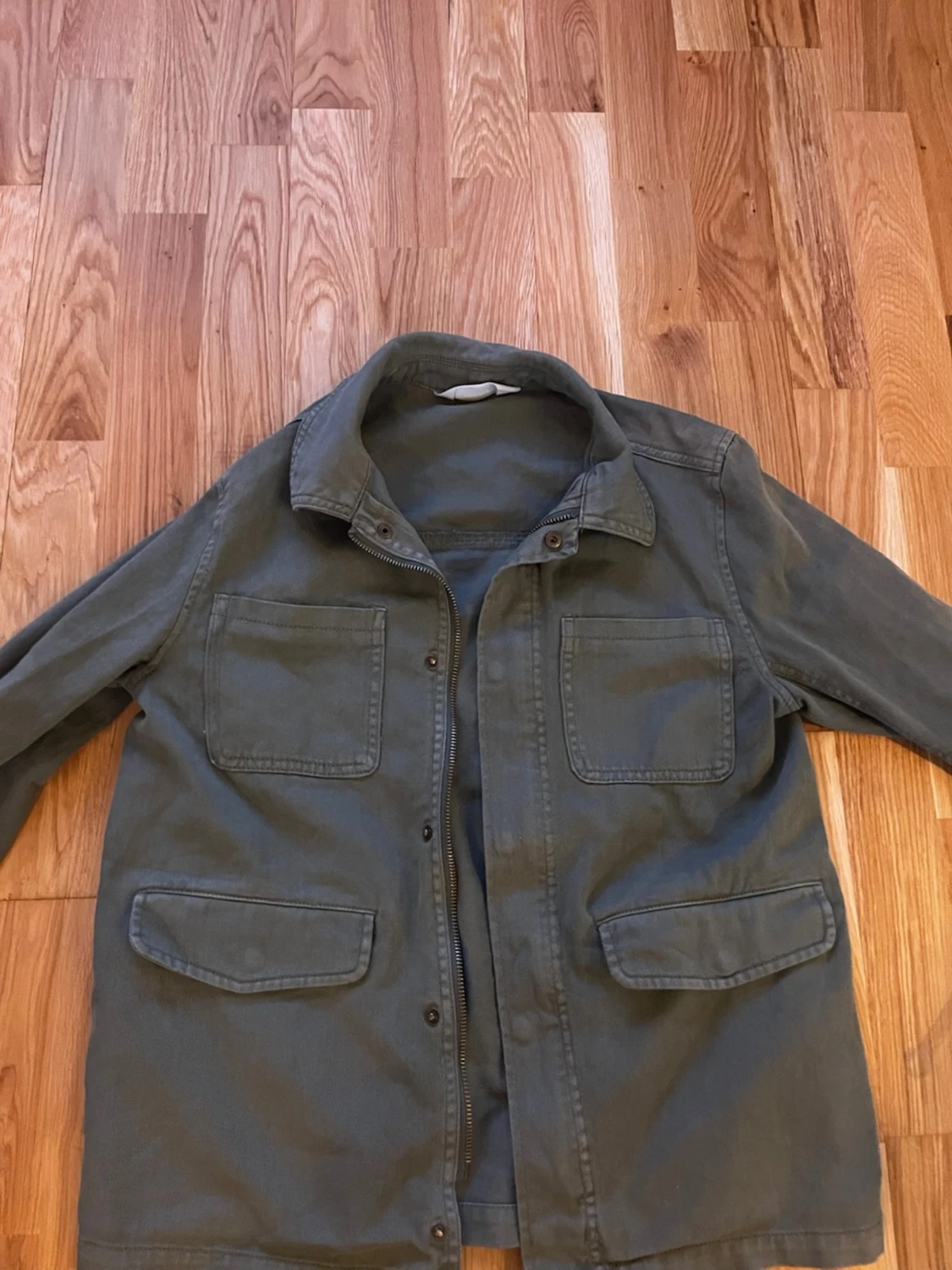 Olivgrön jacka från H&M - 2