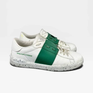 Valentino Open for a Change Grön | 41 - Valentino Open for a Change sneakers | Grymt skick | Storlek 41 | 2 dustbag ingår | #26