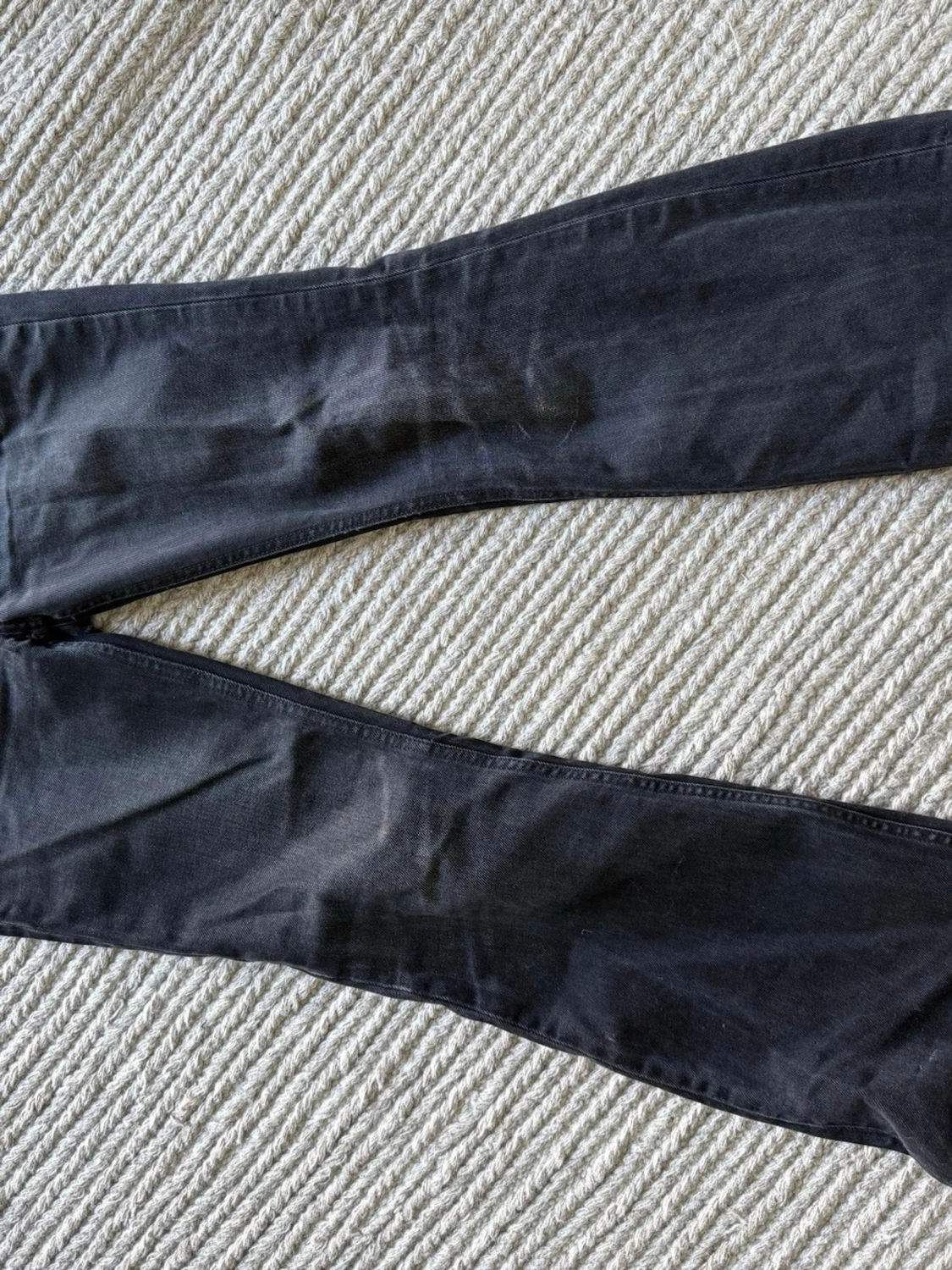 Svarta bootcut jeans - 1