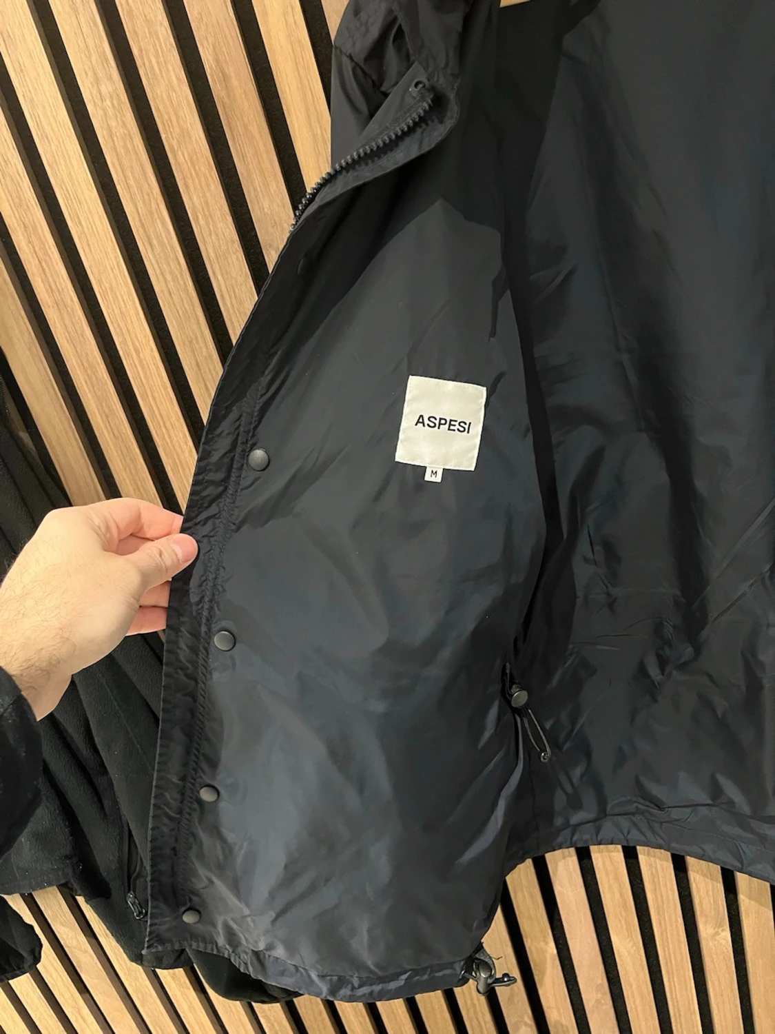 Blå vindjacka från Aspesi - 4