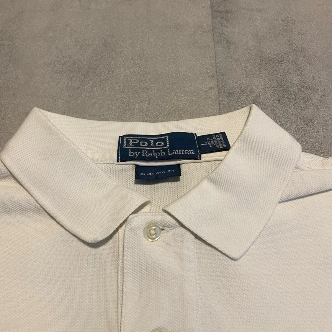 Vit Polo Ralph Lauren pike  - 3