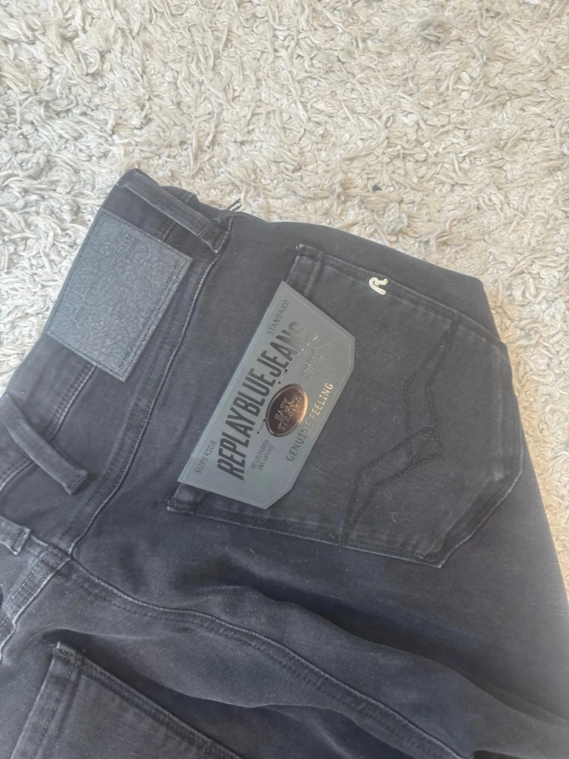 Svarta skinny jeans från Replay - 1