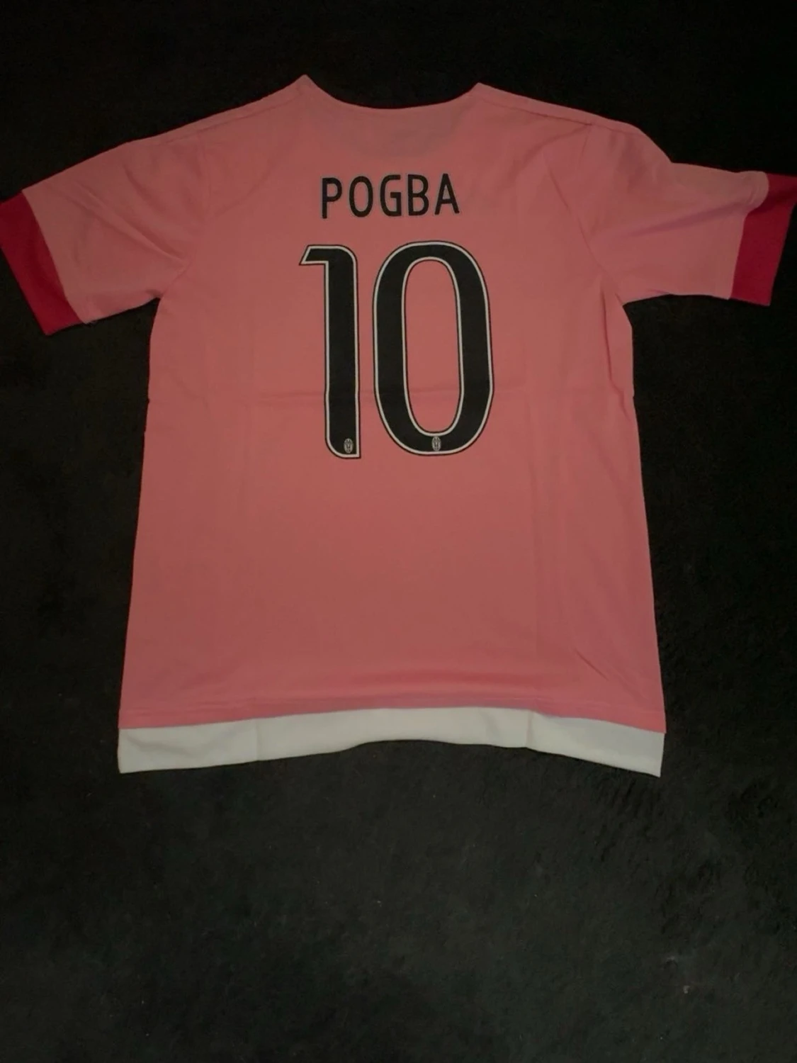 Juventus rosa matchtröja Pogba #10 - 1