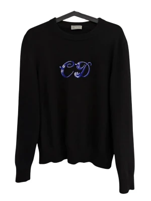 Dior Sweatshirt Kashmir - Skriv för fler bilder  Färg - Svart  Märke - Dior  Storlek - L  Skick- Väldigt bra skick