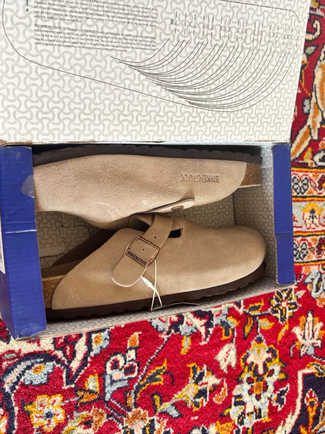 Birkenstock Boston grey  - 1