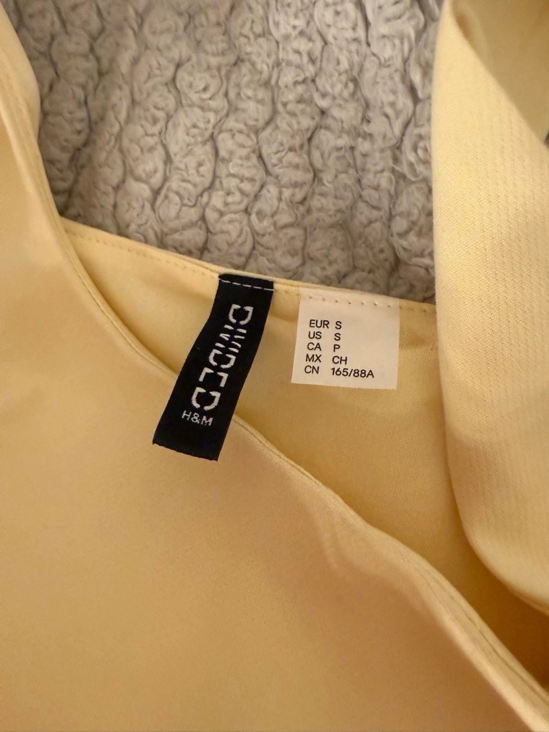 H&M gul topp - 2