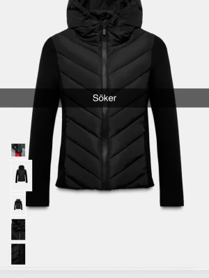 Svart dunjacka med armar - Söker en Zara väst med armar, den ska helst inte vara för dyr och inte i dåligt skick, storlek xs