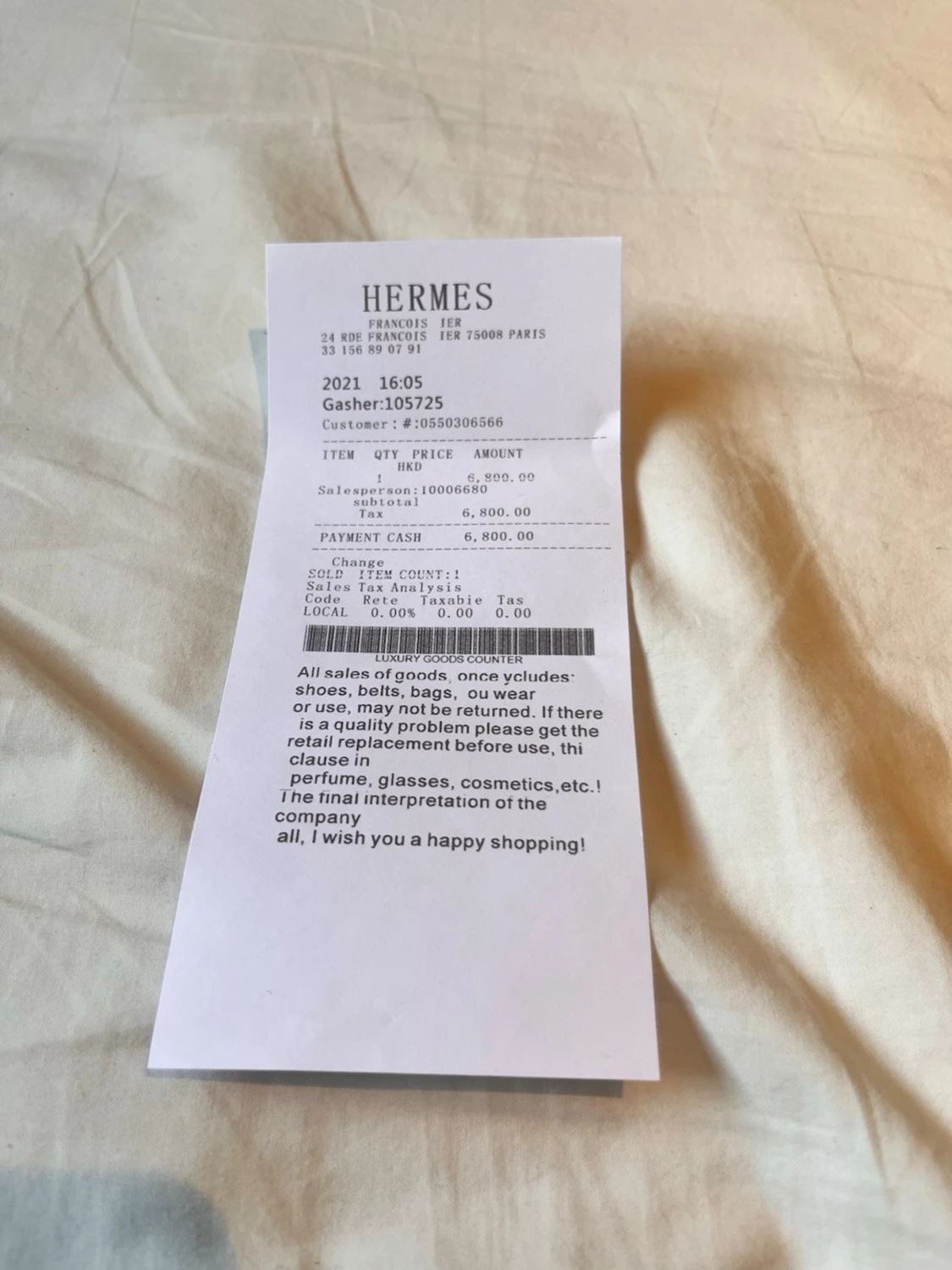 Svart Herms bälte med silver H-spänne - 3