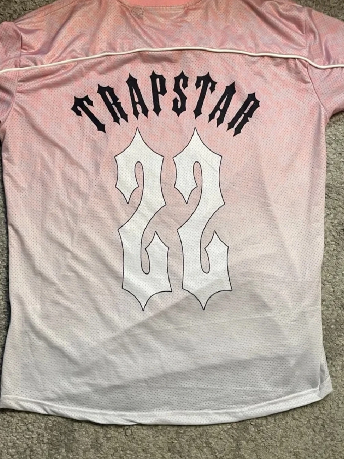 Rosa Trapstar mesh t-shirt