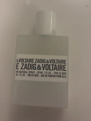 Zadig&voltaire parfym - Använt en gång och den är 30 ml😊Pris går att diskuteras