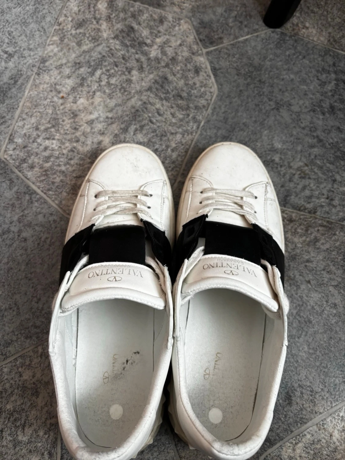 Valentino open svart  - 2