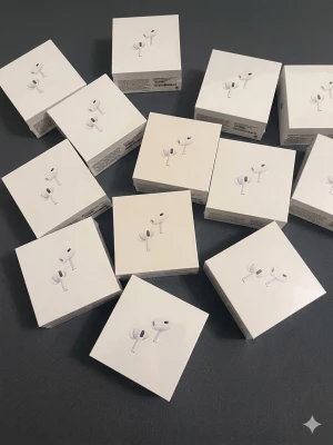 AirPods gen 2 - Helt nya har många i lager. Hör av er vid frågor. säljer en för 250 styck skriv till mig innan ni köper!