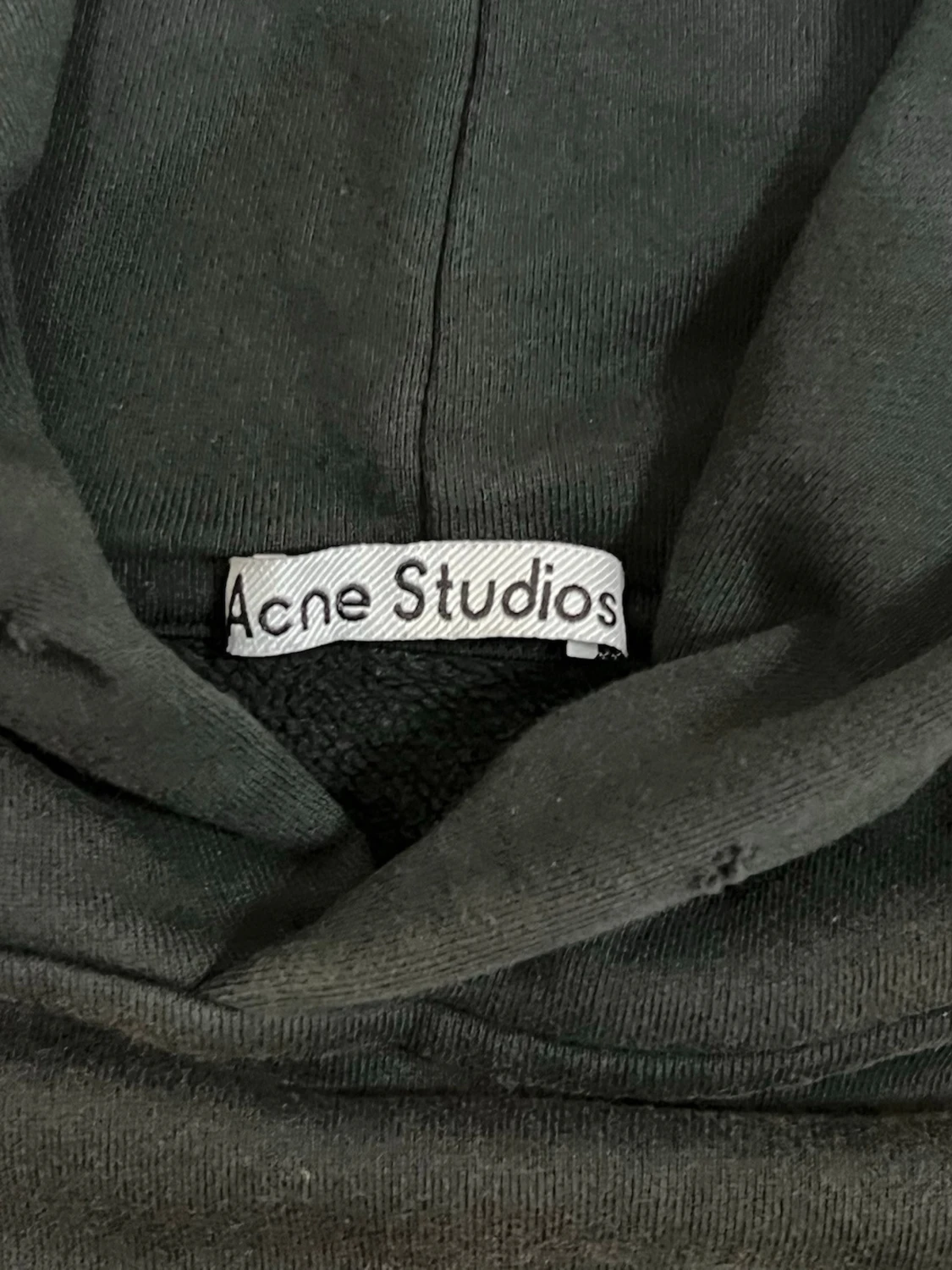 Acne Studios Hoodie Svart - 4