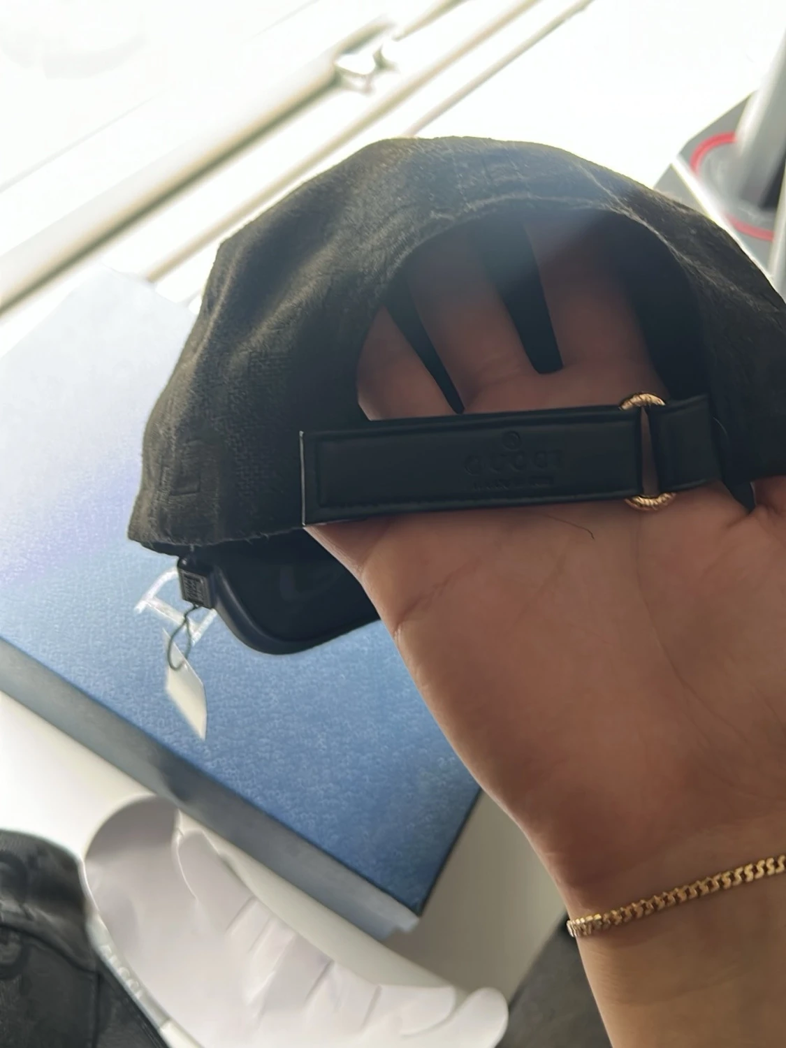 Svart gucci keps - 1